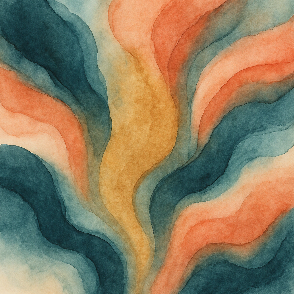 Abstract Flow Print